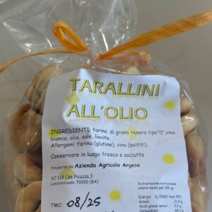 Taralli all'olio